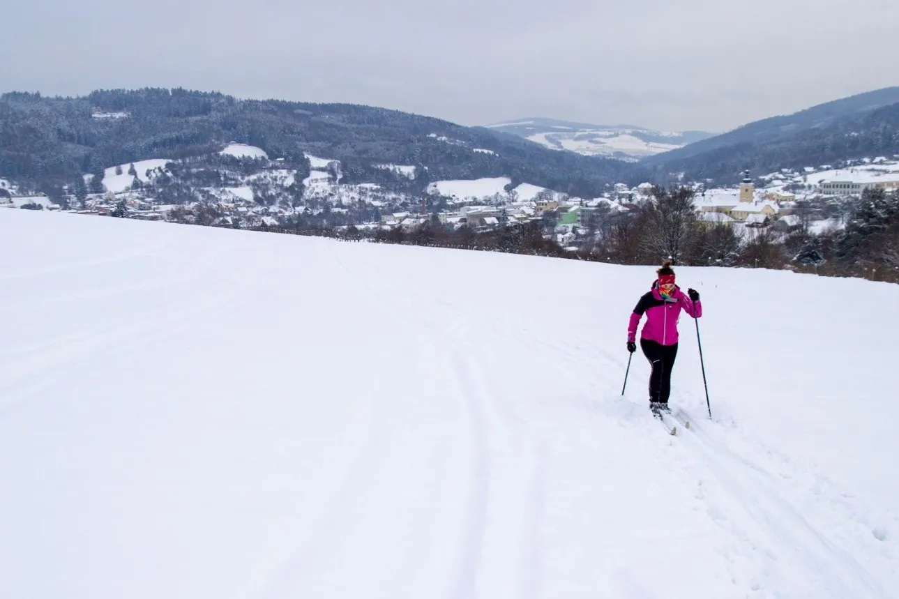 Lačnovská magistrála na běžkách