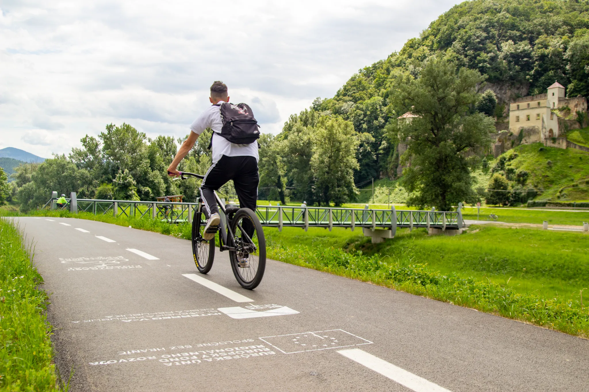 Na kole do Trenčína