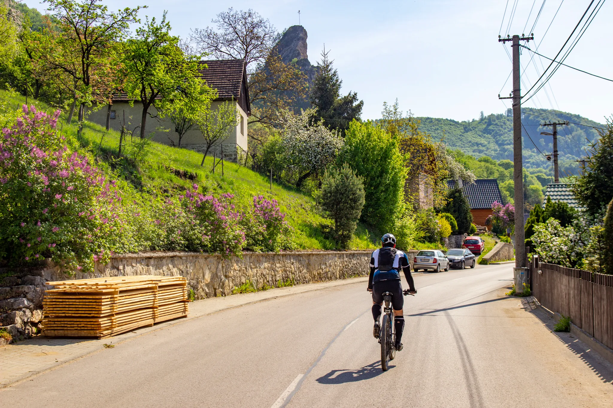 Vršatská bradla na kole