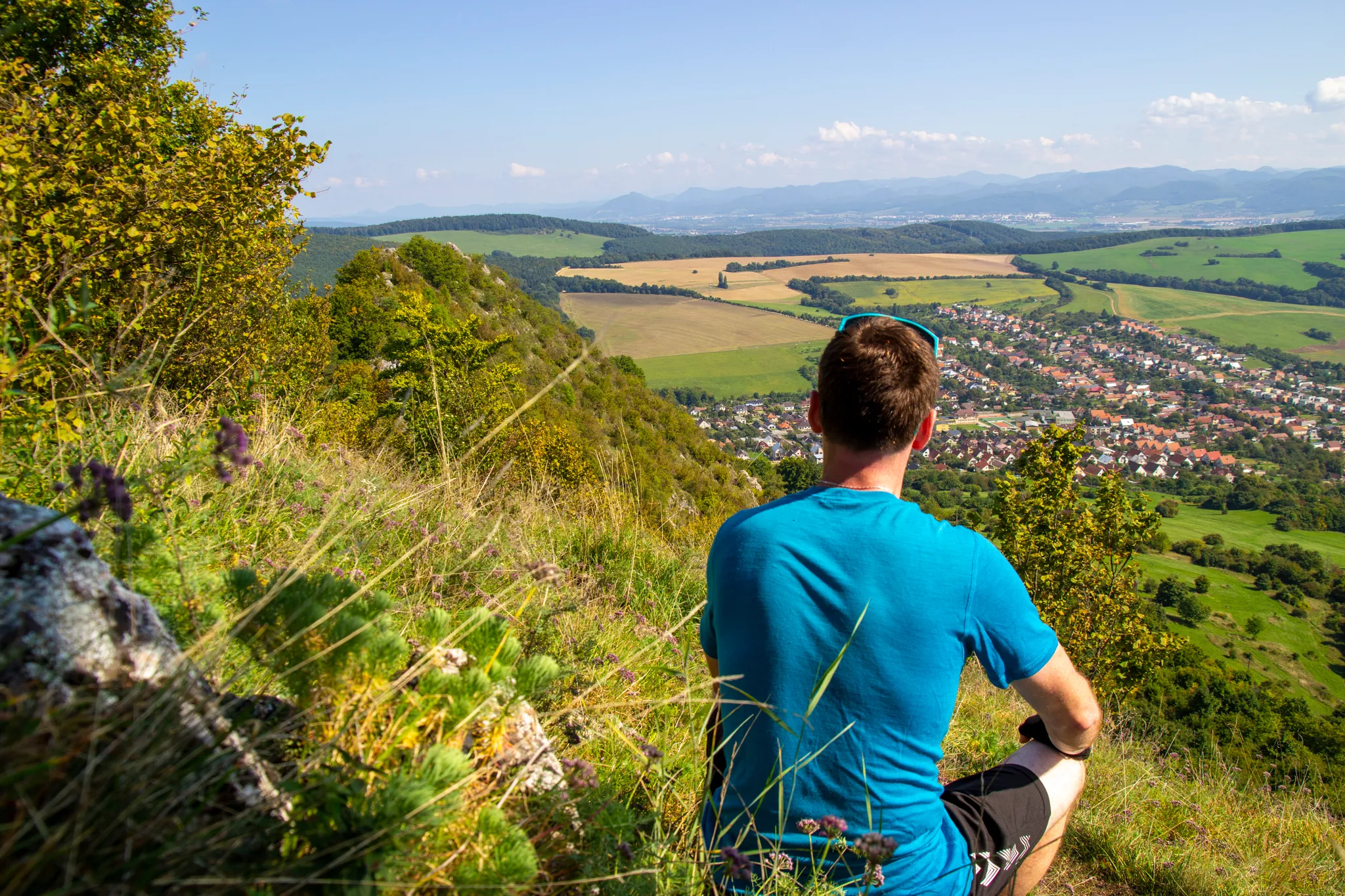Na kole přes hranice z Hostětína do Súče