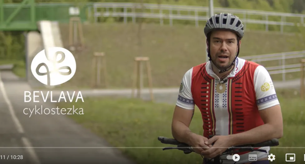 Cyklostezka Bevlava, video