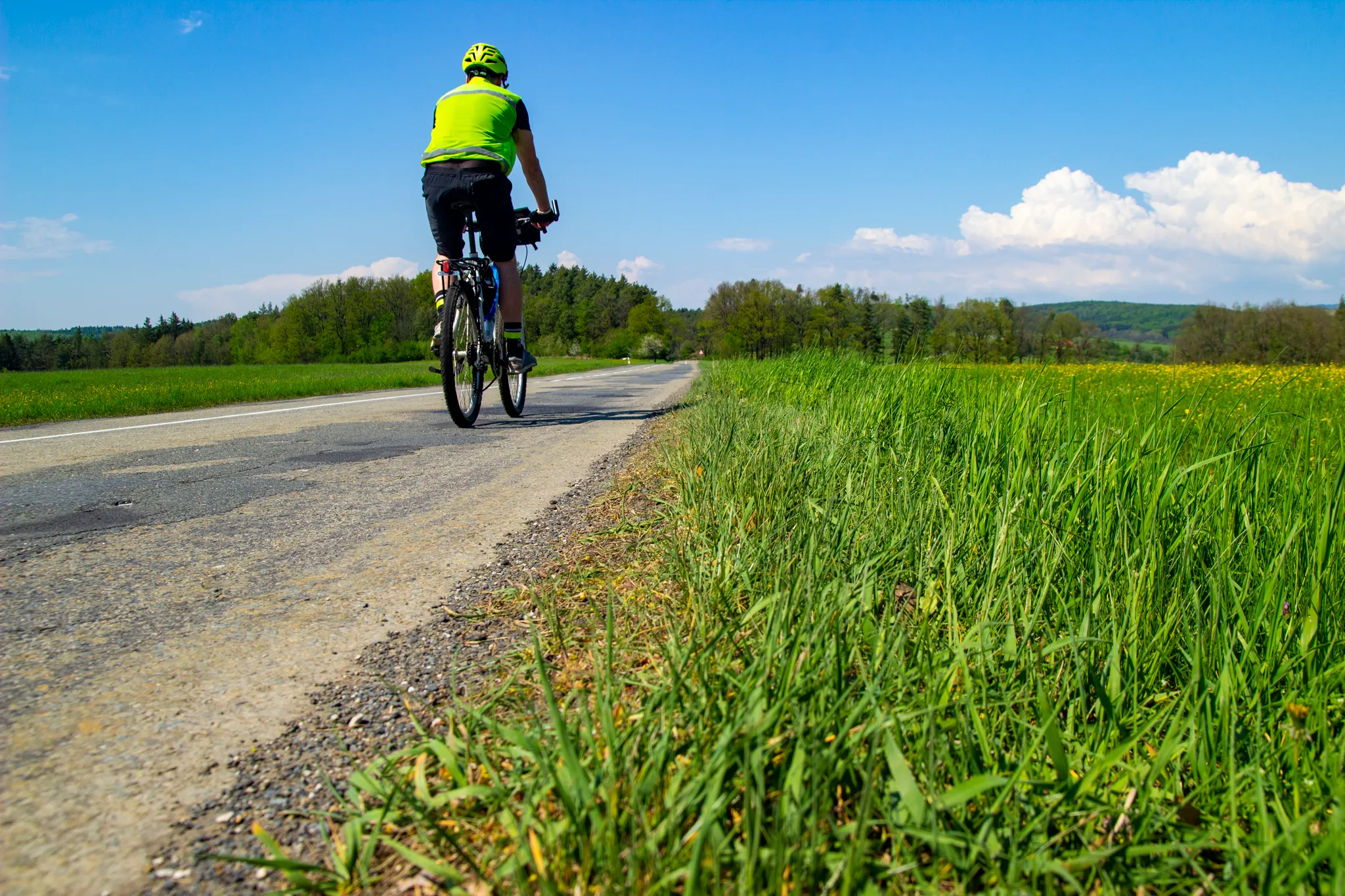 Na kole přes Slavičín a Loučku