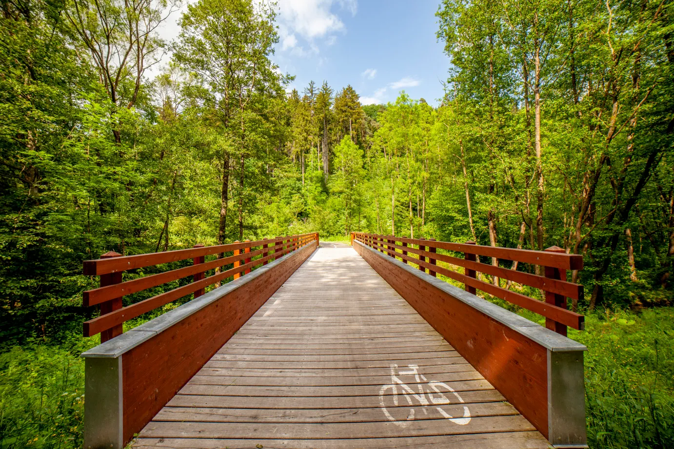 Na kole na Hrad Brumov