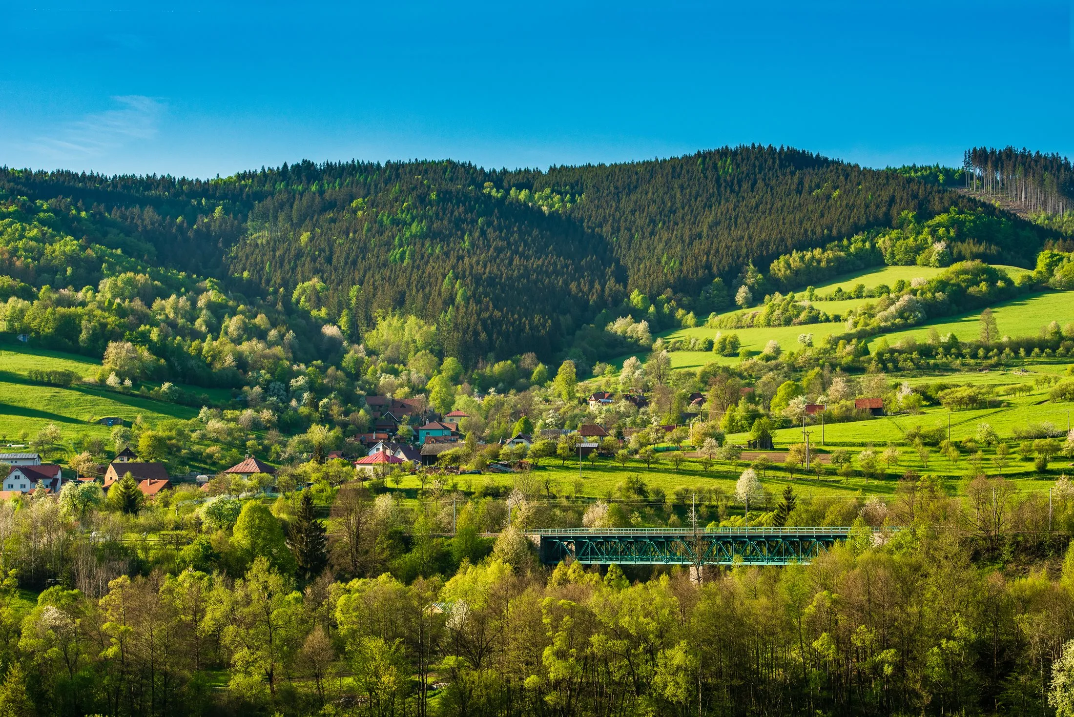 Cyklostezka Bevlava - úsek Ústí u Vsetína - Valašské Příkazy