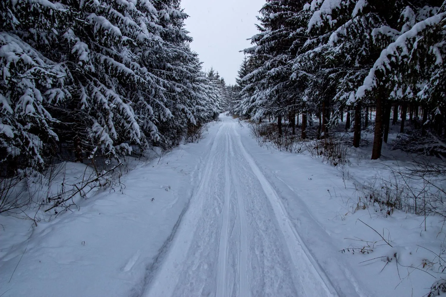Lačnovská magistrála na běžkách