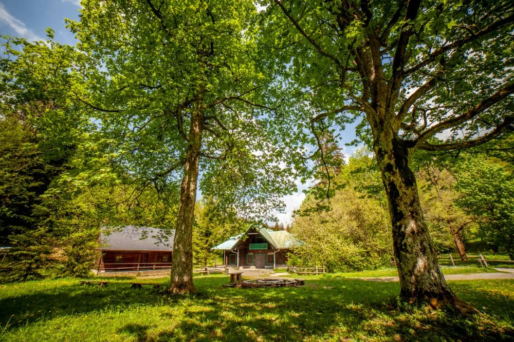 Na Lačnovské skály a Vařákovy paseky